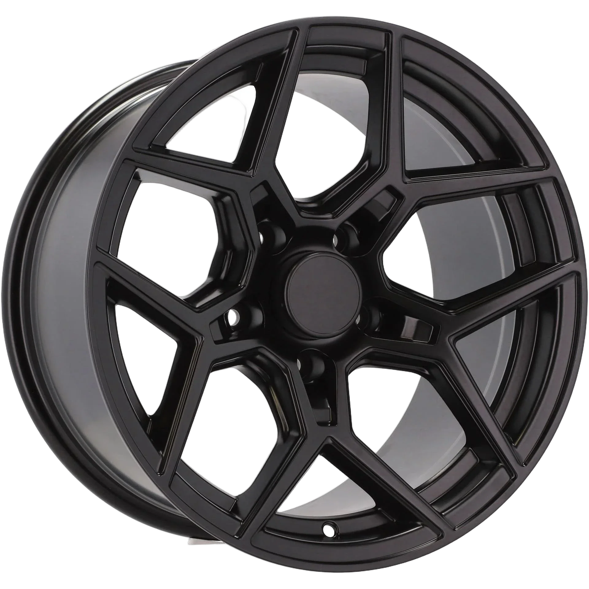Alu kola pro Offroad D1446 9x17 5x127 ET0 78.1 Black Half Matt | Wheelsup.cz