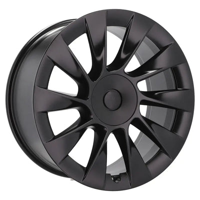 Alu kola pro Tesla D1797 9.5x19 5x114.3 ET45 64.1 Black Half Matt | Wheelsup.cz