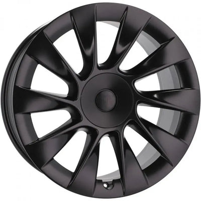 Alu kola pro Tesla D1797 9.5x19 5x114.3 ET45 64.1 Black Half Matt | Wheelsup.cz