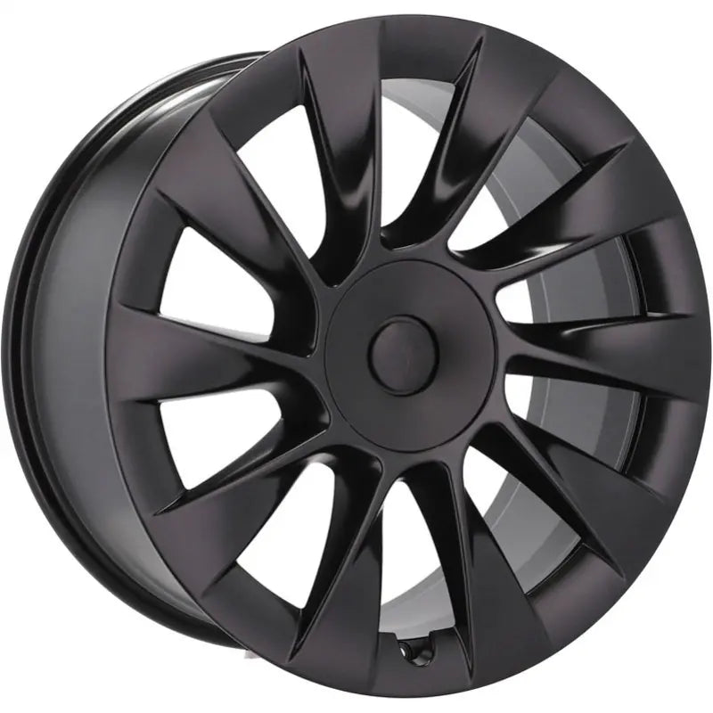 Alu kola pro Tesla D1797 9.5x19 5x114.3 ET45 64.1 Black Half Matt | Wheelsup.cz