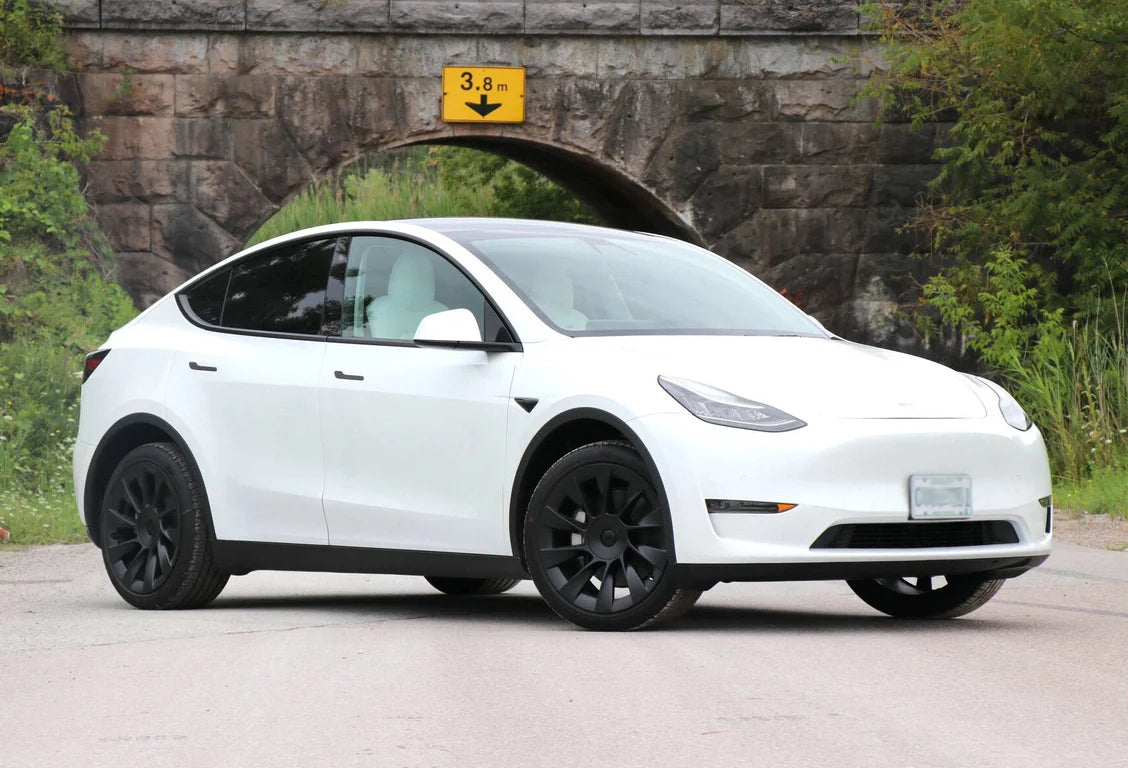 Alu kola pro Tesla D1797 9.5x20 5x114.3 ET45 64.1 Black Half Matt | Wheelsup.cz