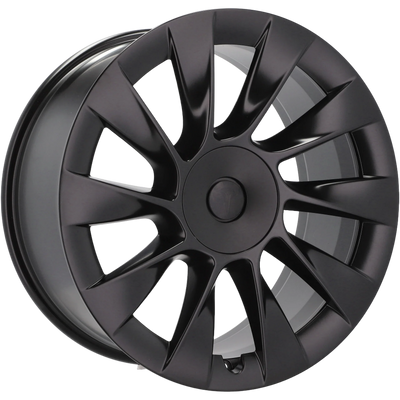 Alu kola pro Tesla D1797 9.5x19 5x114.3 ET45 64.1 Black Half Matt | Wheelsup.cz