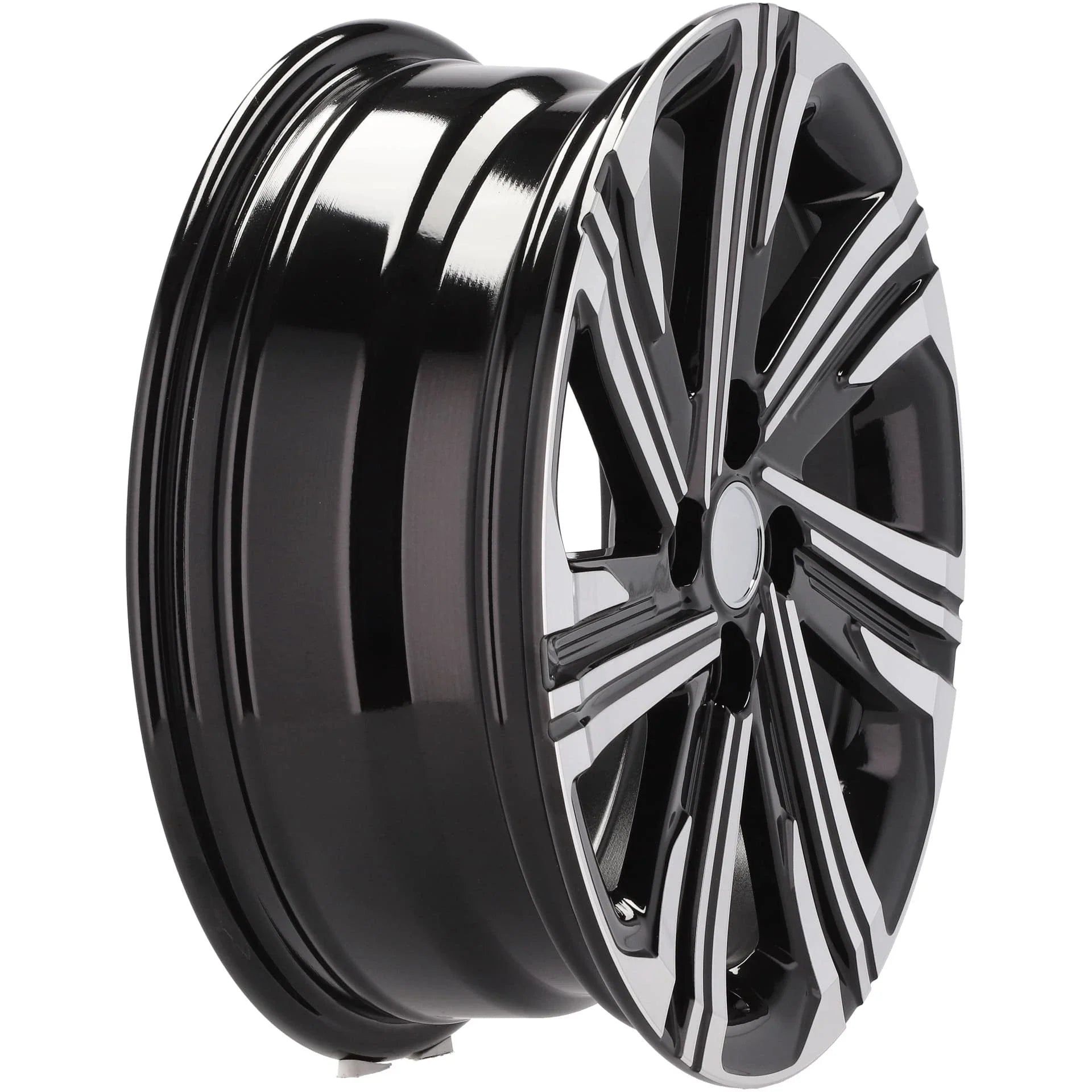 Alu kola pro Toyota D1822 5.5x15 4x100 ET45 54.1 Black Polished | Wheelsup.cz