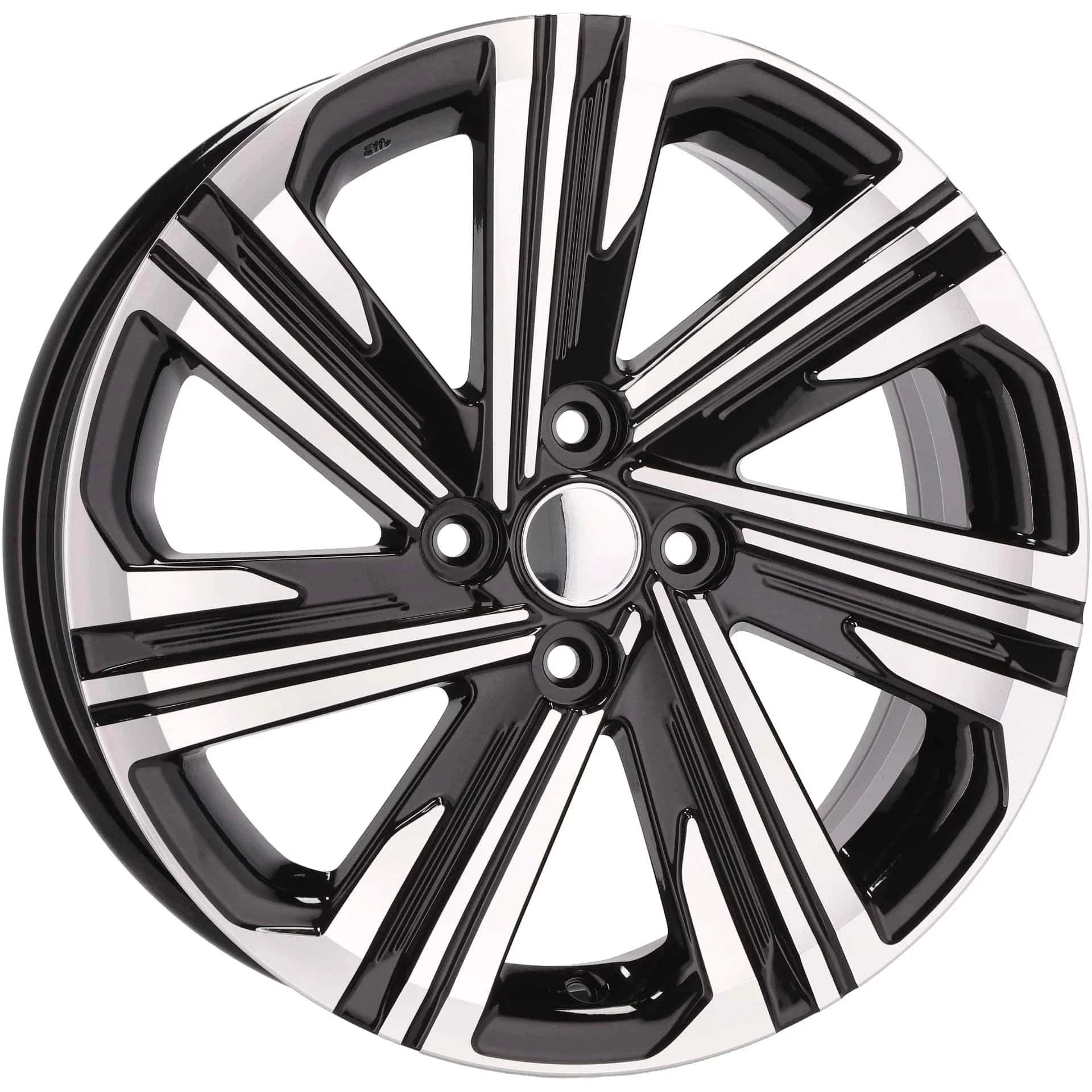 Alu kola pro Toyota D1822 5.5x15 4x100 ET45 54.1 Black Polished | Wheelsup.cz