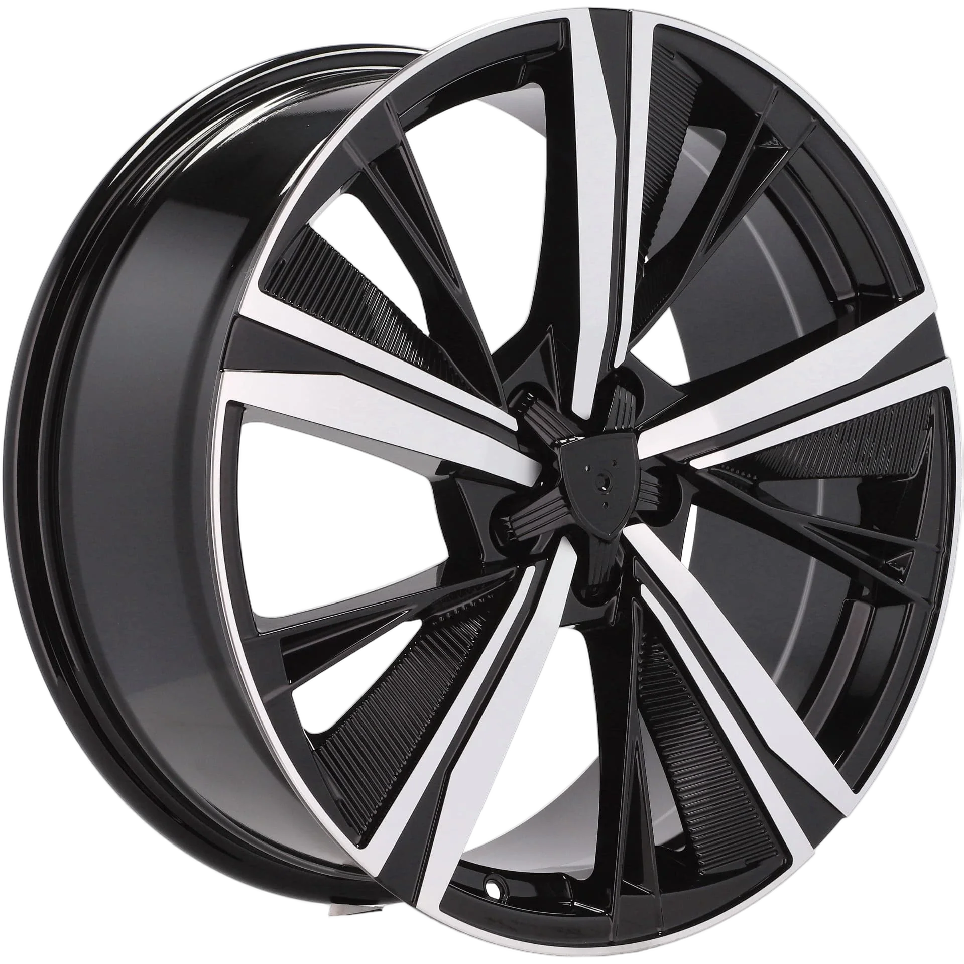 Alu kola pro Peugeot D1918 8x19 5x108 ET40 65.1 Black Polished | Wheelsup.cz