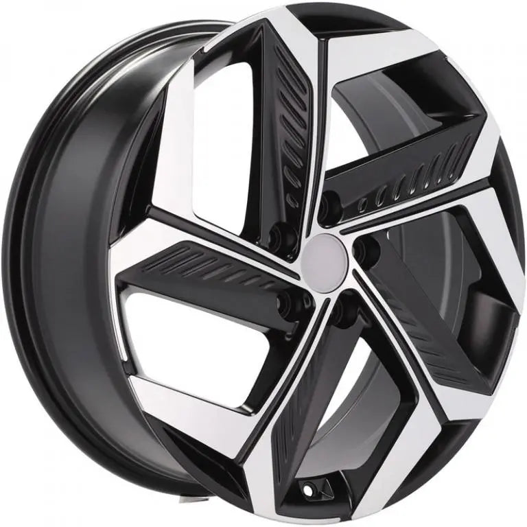 Alu kola pro Hyundai D1926 7.5x18 5x114.3 ET51 67.1 Black Polished | Wheelsup.cz