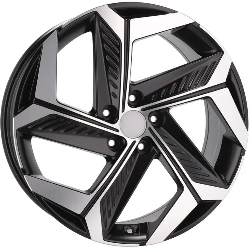 Alu kola pro Hyundai D1926 7.5x18 5x114.3 ET51 67.1 Black Polished | Wheelsup.cz