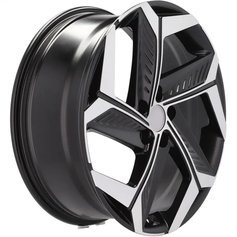 Alu kola pro Hyundai D1926 7.5x18 5x114.3 ET51 67.1 Black Polished | Wheelsup.cz