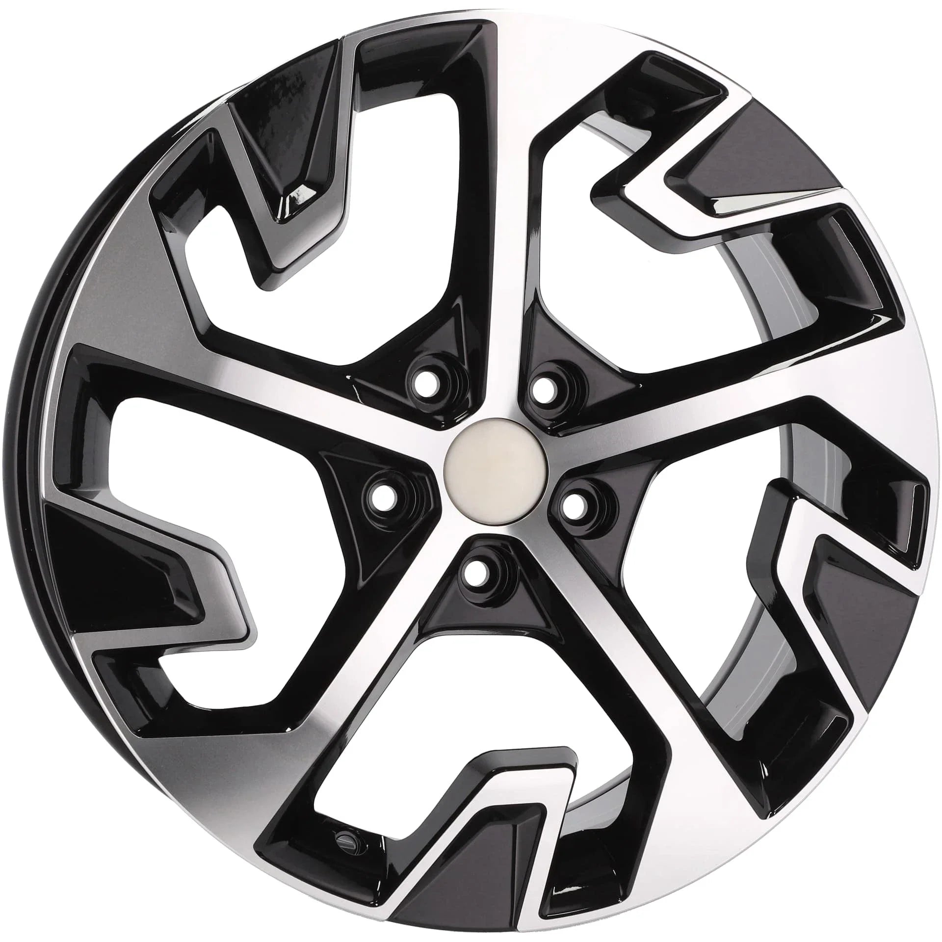 Alu kola pro Kia D1928 7.5x18 5x114.3 ET51 67.1 Black Polished | Wheelsup.cz