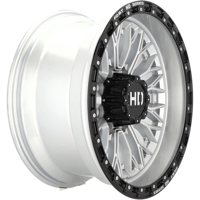 Alu kola pro Offroad D1973 10x20 8x180 ET0 Silver & Black | Wheelsup.cz