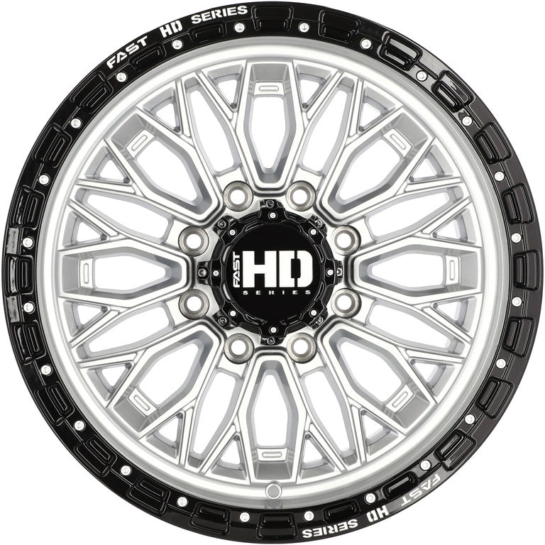 Alu kola pro Offroad D1973 10x20 8x180 ET0 Silver & Black | Wheelsup.cz