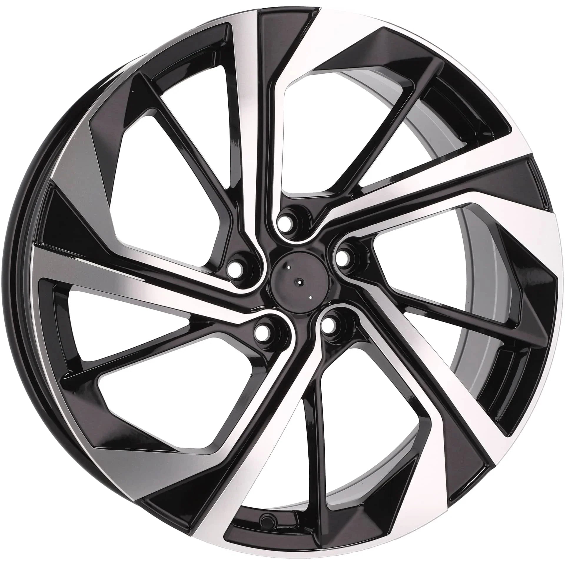 Alu kola pro Nissan D1981 7.5x19 5x114.3 ET45 66.1 Black Polished | Wheelsup.cz