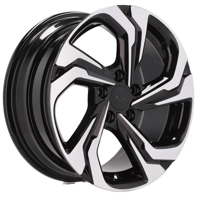 Alu kola Racing Line D2019 7.5x17 5x114.3 ET45 73.1 Black Polished | Wheelsup.cz