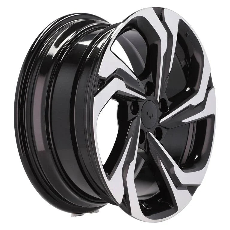 Alu kola Racing Line D2019 7.5x17 5x114.3 ET45 73.1 Black Polished | Wheelsup.cz