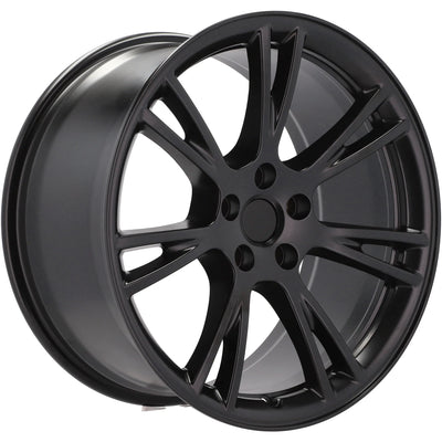Alu kola pro Tesla D2049 9.5x19 5x114.3 ET45 64.1 Black Half Matt | Wheelsup.cz