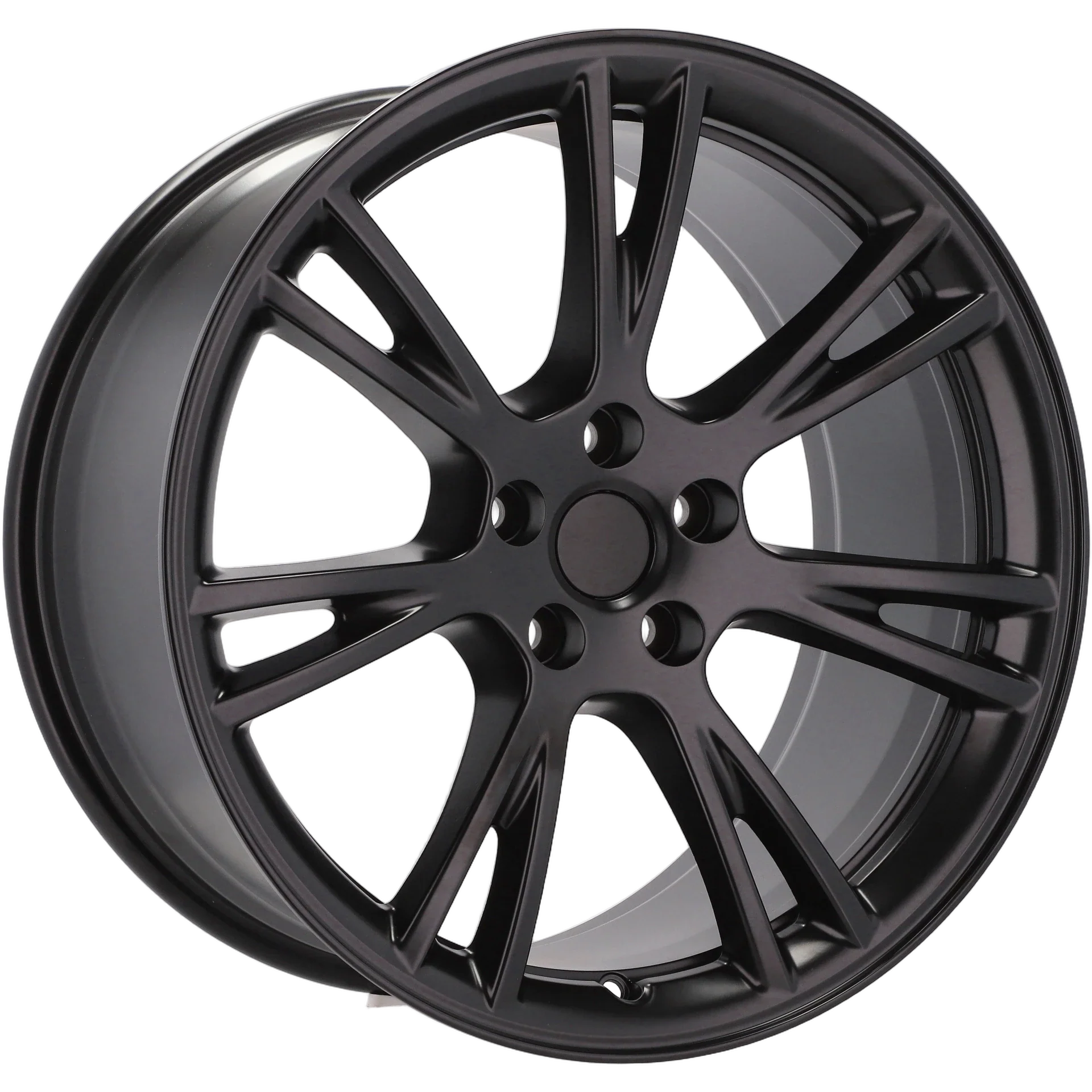Alu kola pro Tesla D2049 9.5x19 5x114.3 ET45 64.1 Black Half Matt | Wheelsup.cz