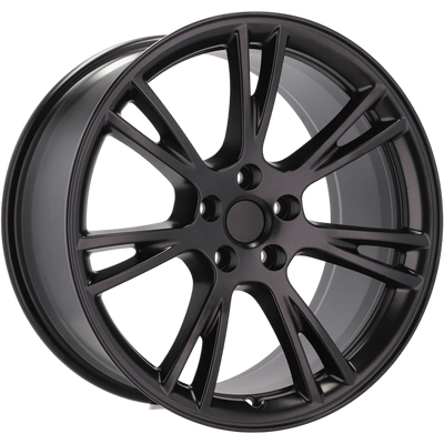 Alu kola pro Tesla D2049 9.5x19 5x114.3 ET45 64.1 Black Half Matt | Wheelsup.cz