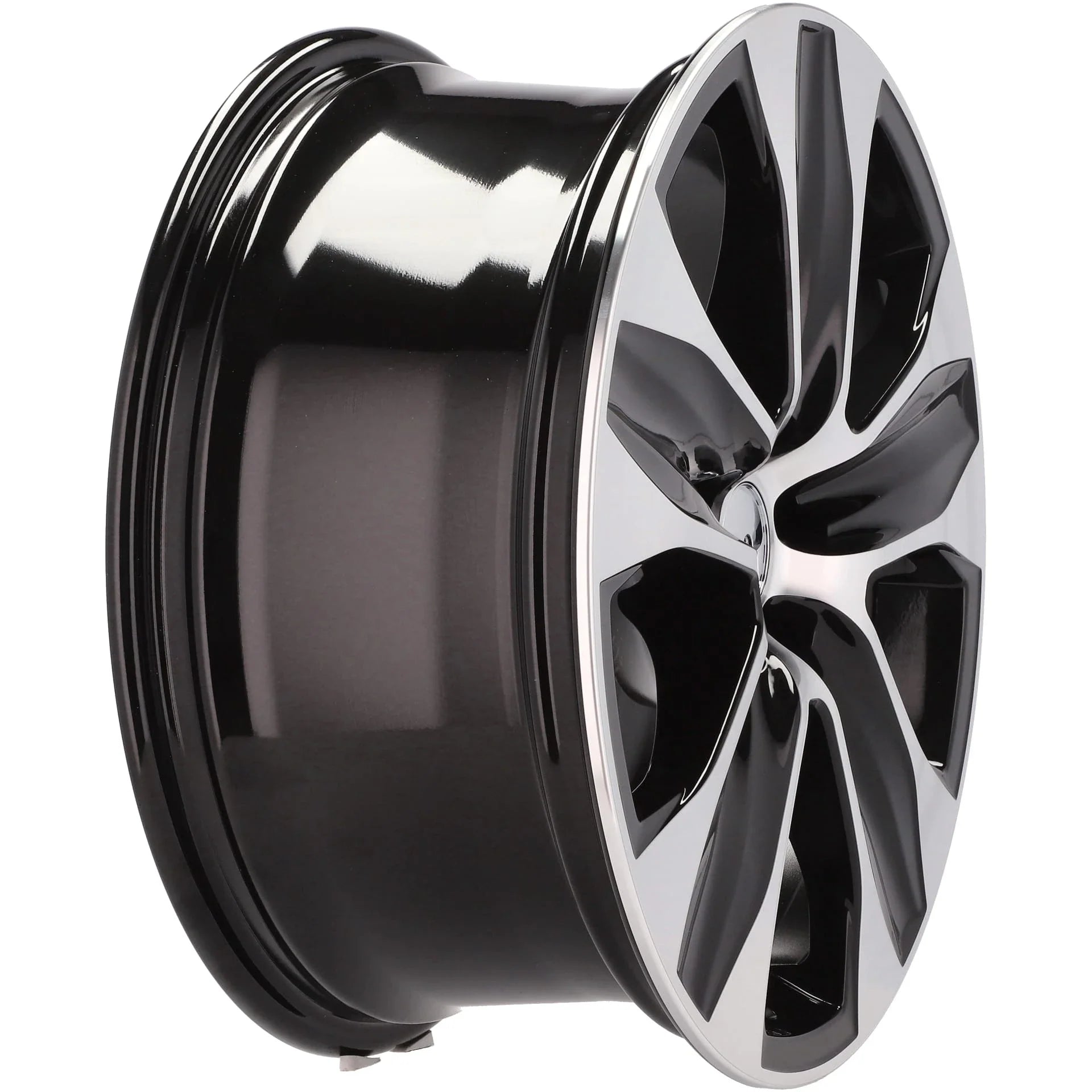 Alu kola pro Toyota D2054 8x18 5x114.3 ET35 60.1 Black Polished | Wheelsup.cz