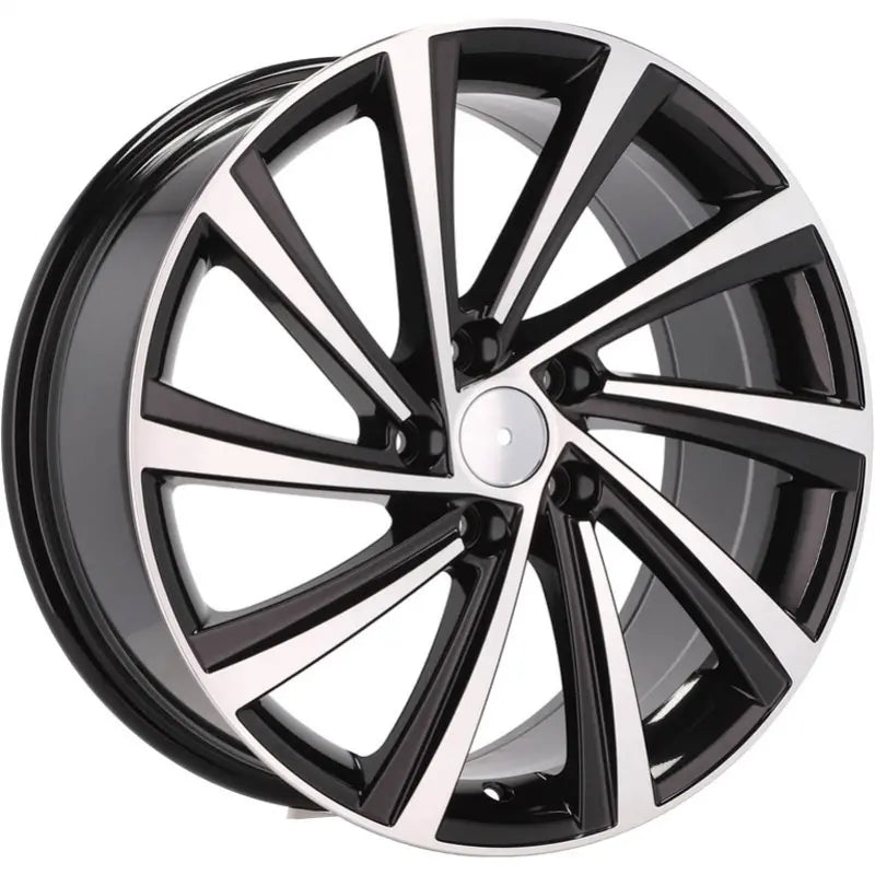 Alu kola pro Škoda D2403 8x18 5x112 ET45 57.1 Black Polished | Wheelsup.cz