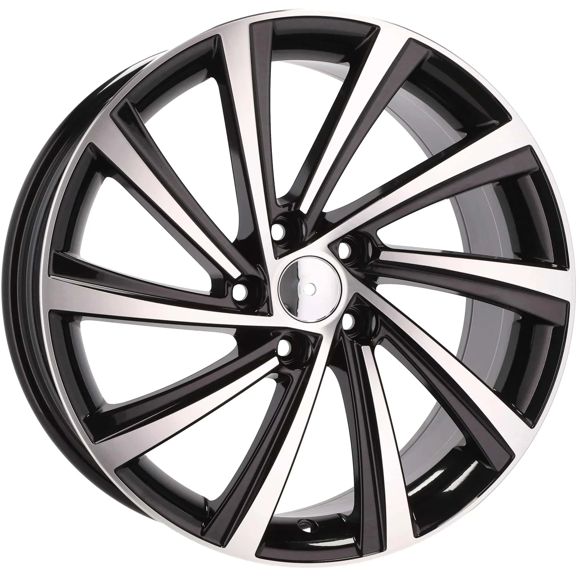 Alu kola pro Škoda D2403 8x18 5x112 ET45 57.1 Black Polished