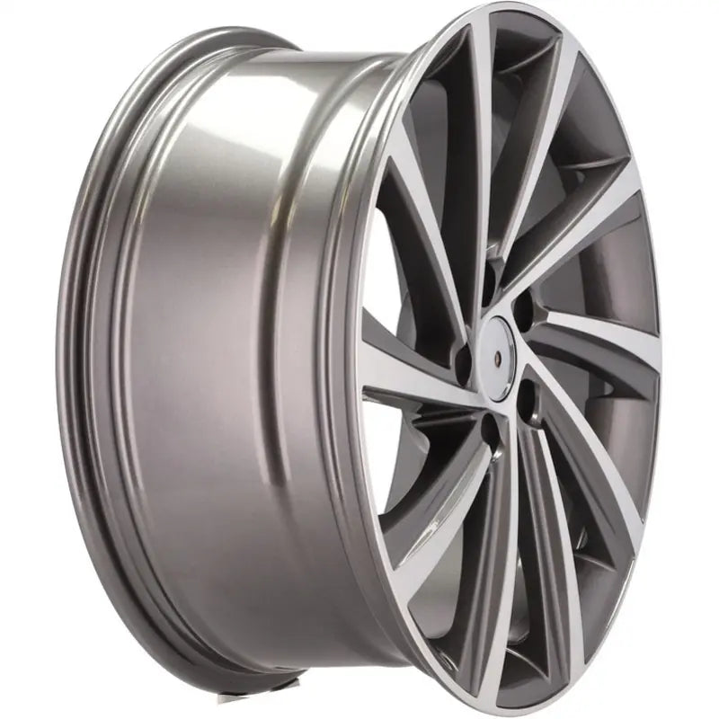 Alu kola pro Škoda D2403 8x18 5x112 ET45 57.1 Grey Polished | Wheelsup.cz