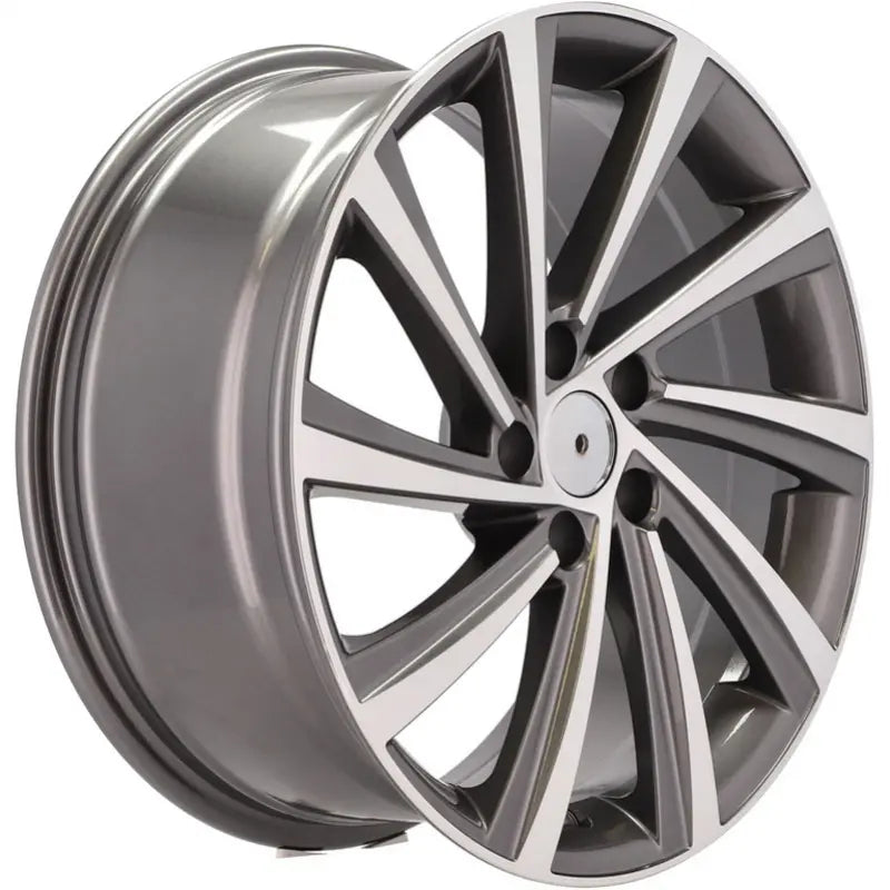 Alu kola pro Škoda D2403 8x18 5x112 ET45 57.1 Grey Polished | Wheelsup.cz