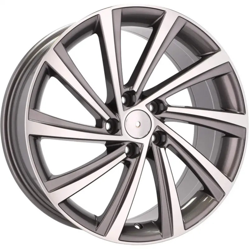 Alu kola pro Škoda D2403 8x18 5x112 ET45 57.1 Grey Polished | Wheelsup.cz