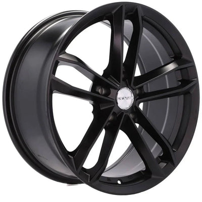 Alu kola HAXER D5276 8x18 5x120 ET35 72.6 Black Half Matt