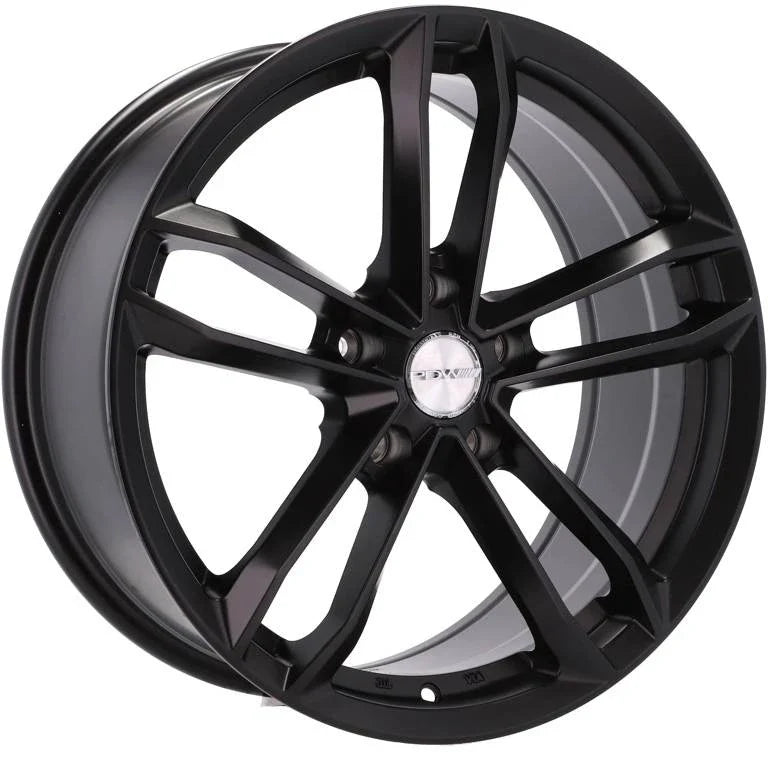 Alu kola HAXER D5276 9.5x19 5x110 ET35 65.1 Black Half Matt | Wheelsup.cz