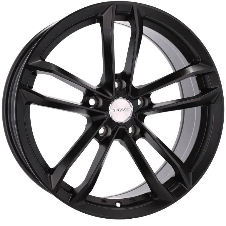 Alu kola HAXER D5276 9.5x19 5x110 ET35 65.1 Black Half Matt | Wheelsup.cz