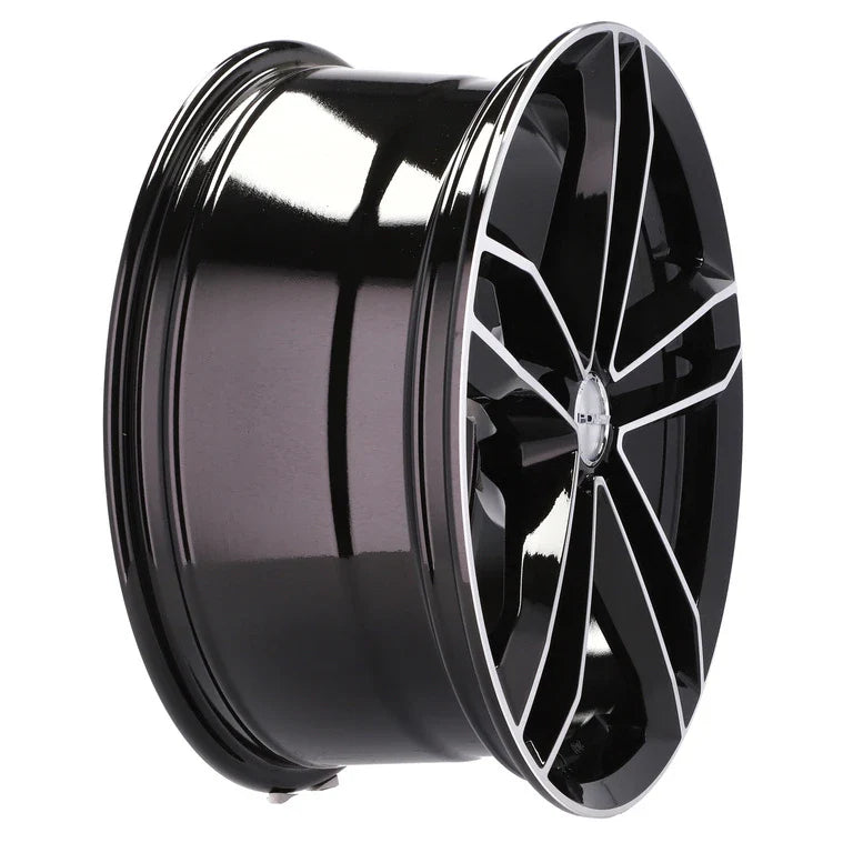 Alu kola Racing Line D5276 8x18 5x100 ET40 73.1 Black Polished | Wheelsup.cz