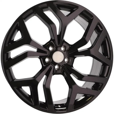 Alu kola pro Land Rover D5316 9.5x21 5x108 ET43 63.4 Black | Wheelsup.cz