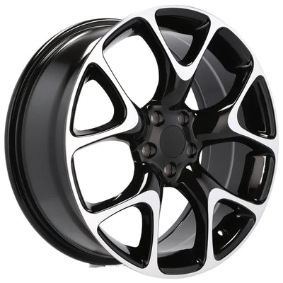 Alu kola pro Opel E236 7.5x17 5x115 ET42 70.1 Black Polished | Wheelsup.cz