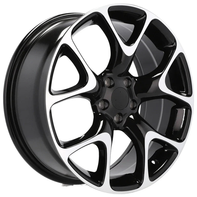 Alu kola pro Opel E236 7.5x18 5x105 ET44 56.6 Black Polished | Wheelsup.cz