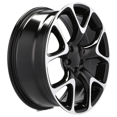 Alu kola pro Opel E236 7.5x17 5x115 ET42 70.1 Black Polished | Wheelsup.cz