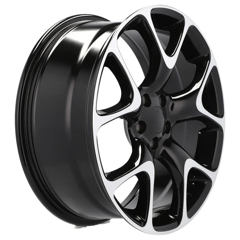 Alu kola pro Opel E236 7.5x18 5x105 ET44 56.6 Black Polished | Wheelsup.cz
