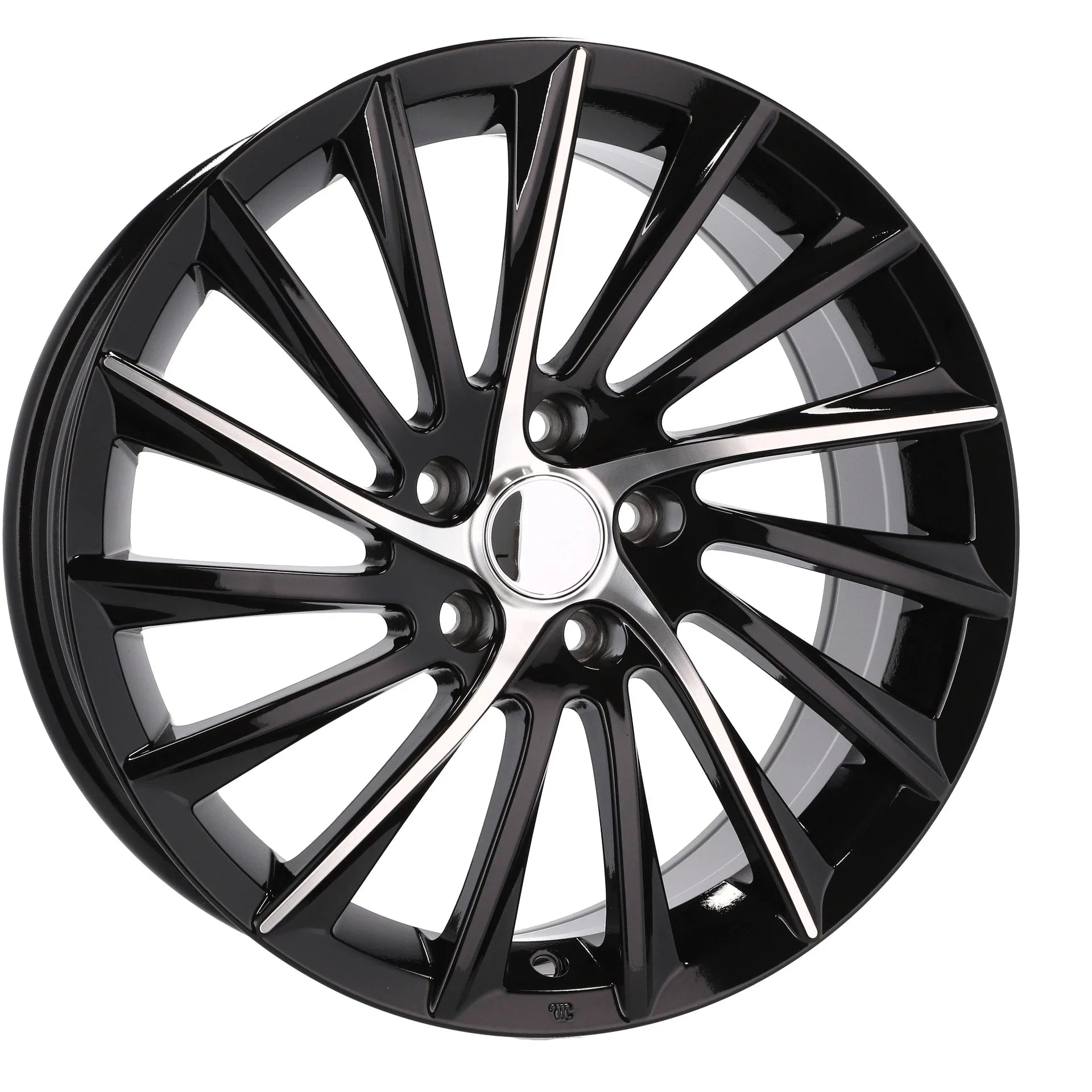 Alu kola pro Alfa Romeo E467 7.5x17 5x110 ET41 65.1 Black Polished | Wheelsup.cz