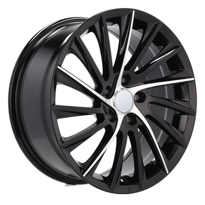 Alu kola pro Alfa Romeo E467 7x16 5x110 ET31 65.1 Black Polished | Wheelsup.cz