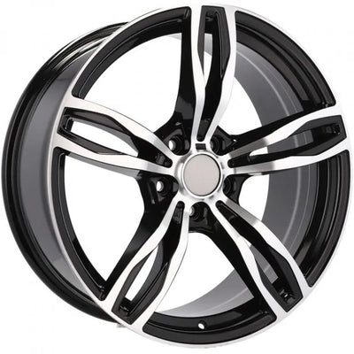 Alu kola pro BMW E492 8x18 5x120 ET20 74.1 Black Polished | Wheelsup.cz