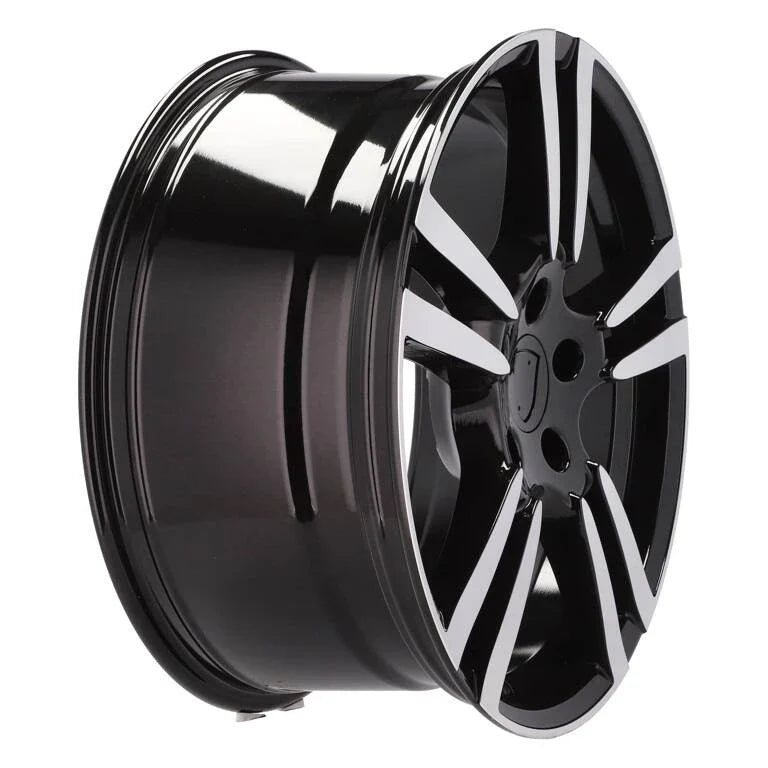 Alu kola pro Porsche E946 9.5x20 5x130 ET55 71.6 Black Polished | Wheelsup.cz