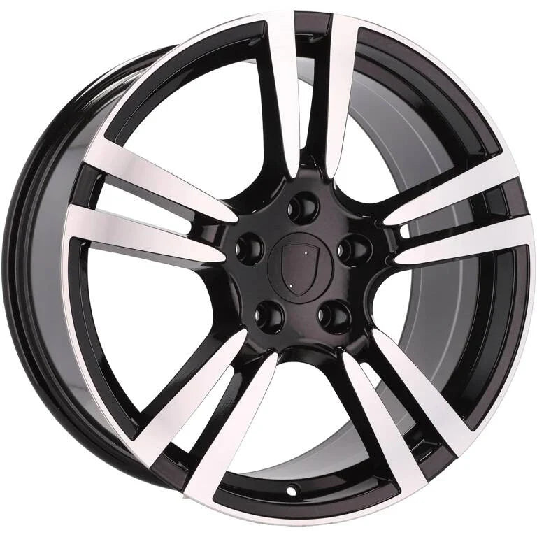 Alu kola pro Porsche E946 11x20 5x130 ET67 71.6 Black Polished | Wheelsup.cz