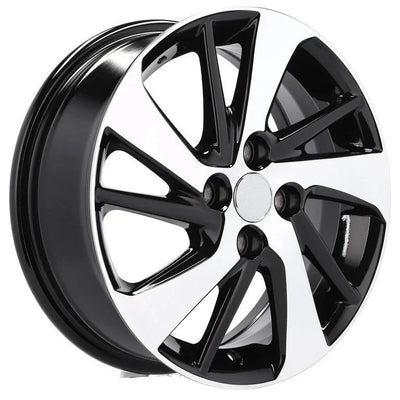 Alu kola pro Toyota F0458 5.5x15 4x100 ET45 54.1 Black Polished | Wheelsup.cz