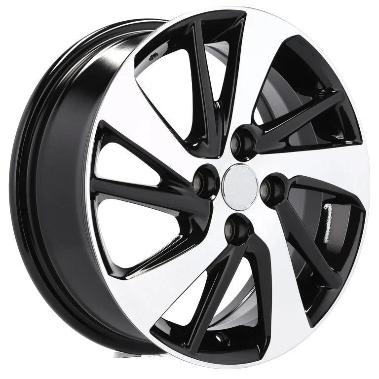 Alu kola pro Toyota F0458 5.5x15 4x100 ET45 54.1 Black Polished | Wheelsup.cz