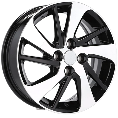 Alu kola pro Toyota F0458 5.5x15 4x100 ET45 54.1 Black Polished | Wheelsup.cz