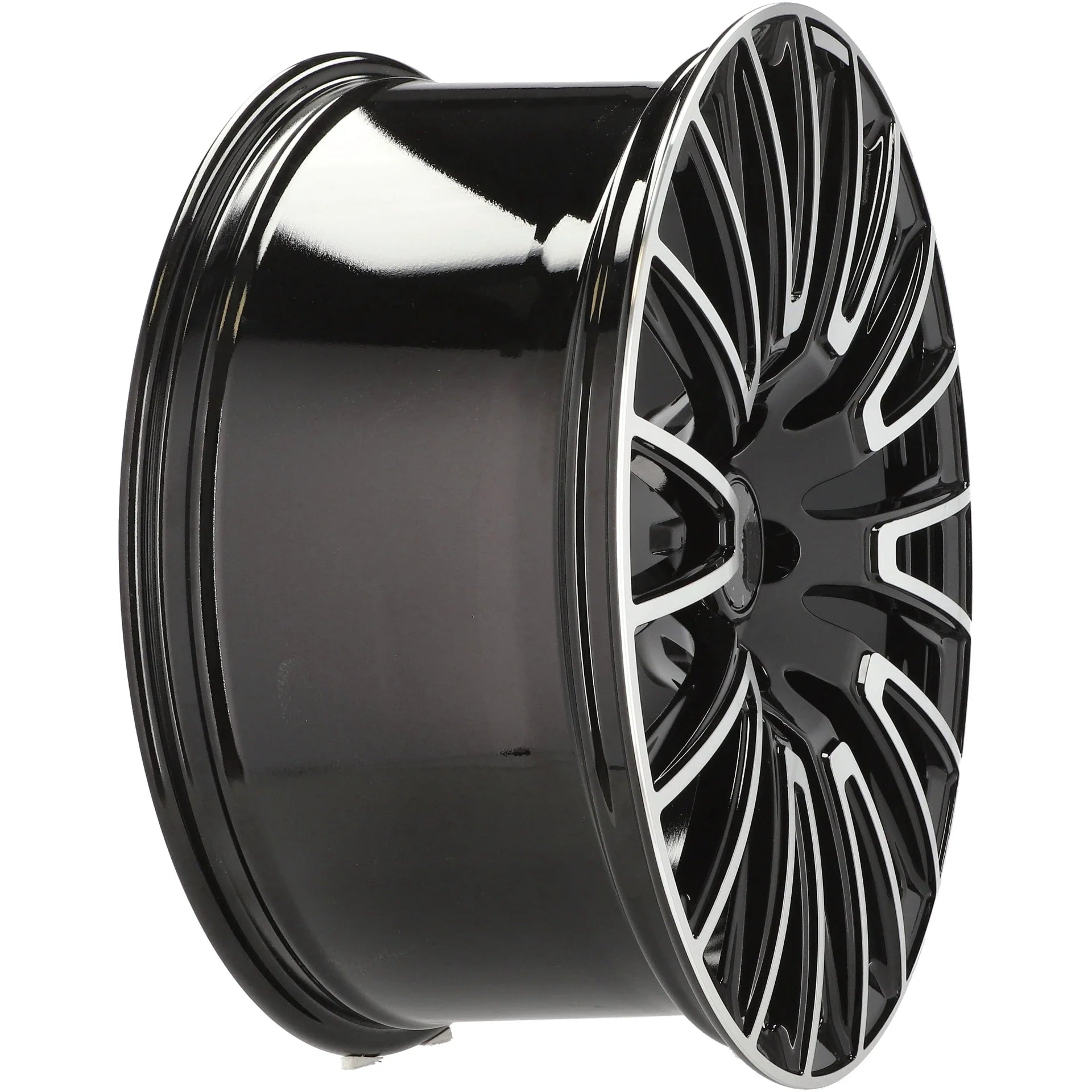 Alu kola pro Mercedes F1070 10x22 5x130 ET36 84.1 Black Polished | Wheelsup.cz