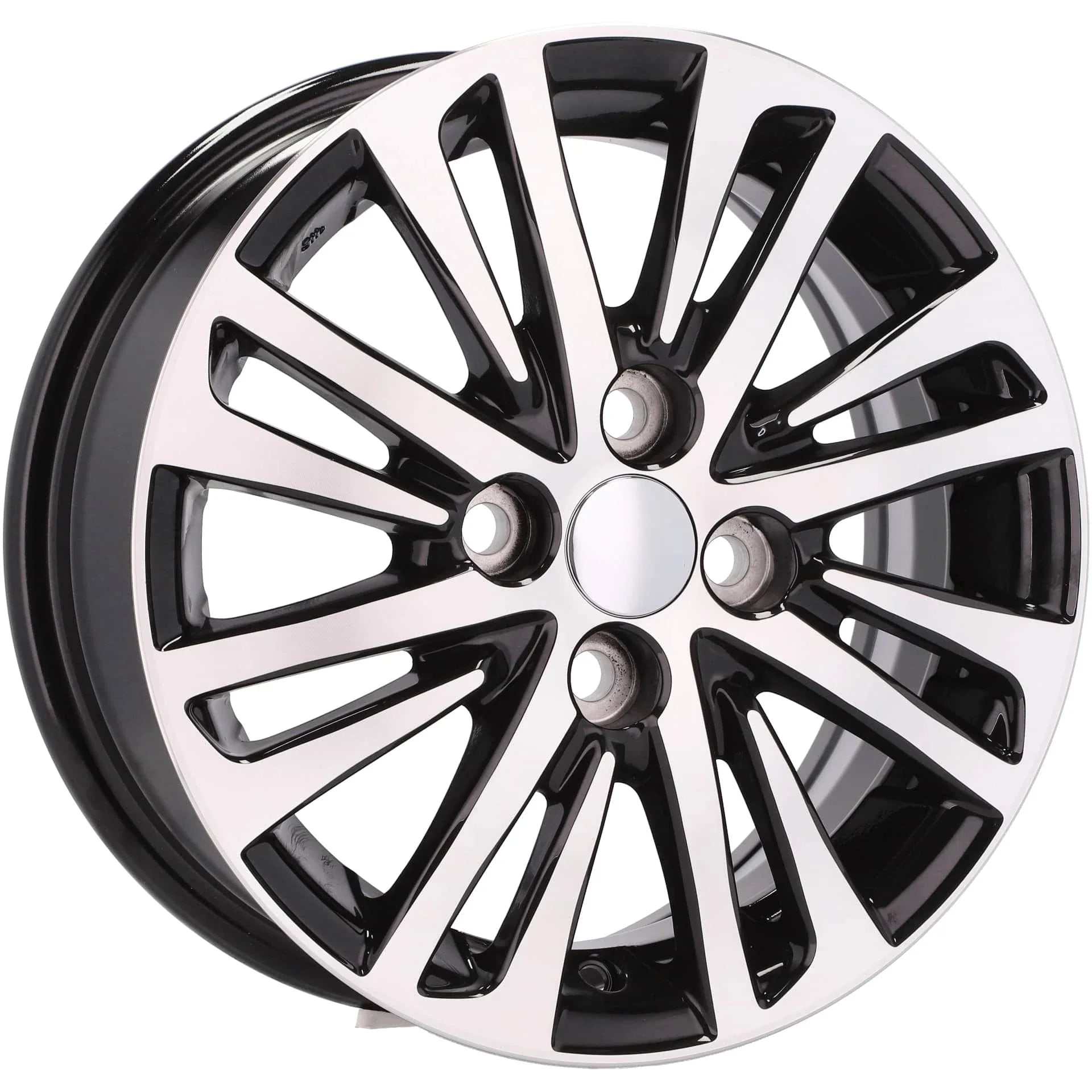 Alu kola pro Toyota F1438 5.5x14 4x100 ET45 54.1 Black Polished | Wheelsup.cz