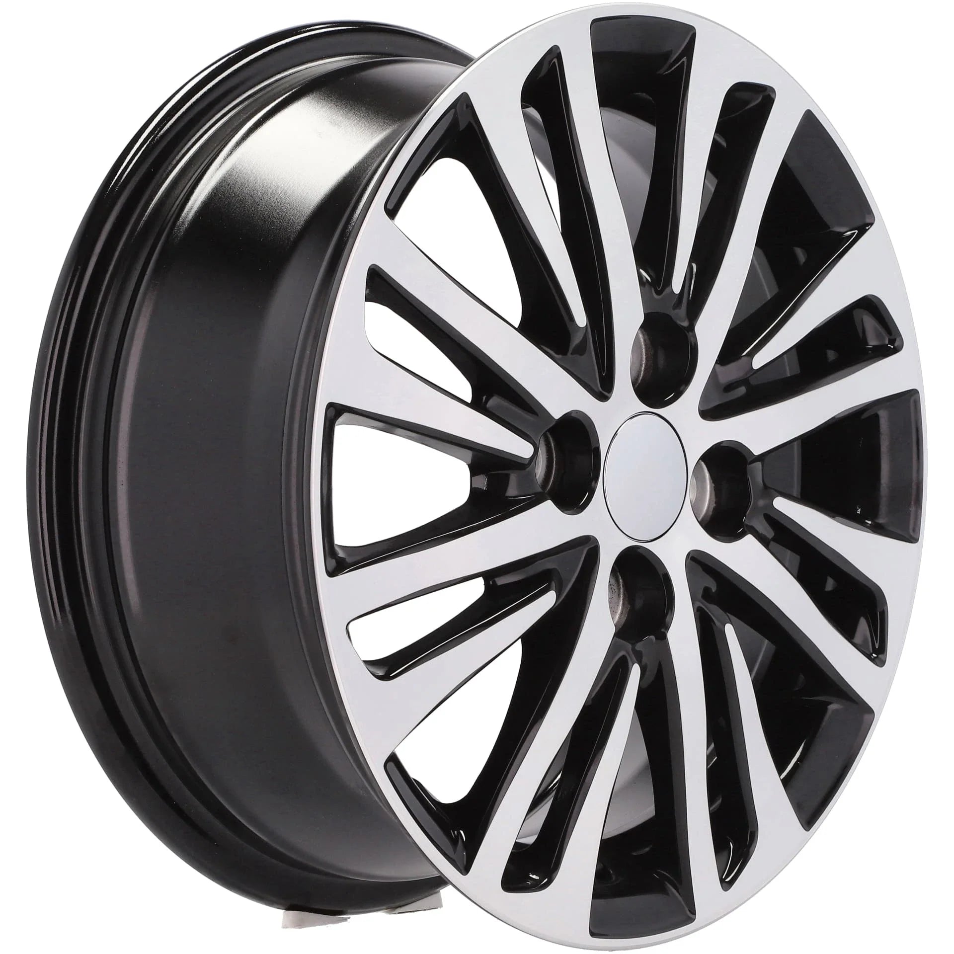 Alu kola pro Toyota F1438 5.5x14 4x100 ET45 54.1 Black Polished | Wheelsup.cz