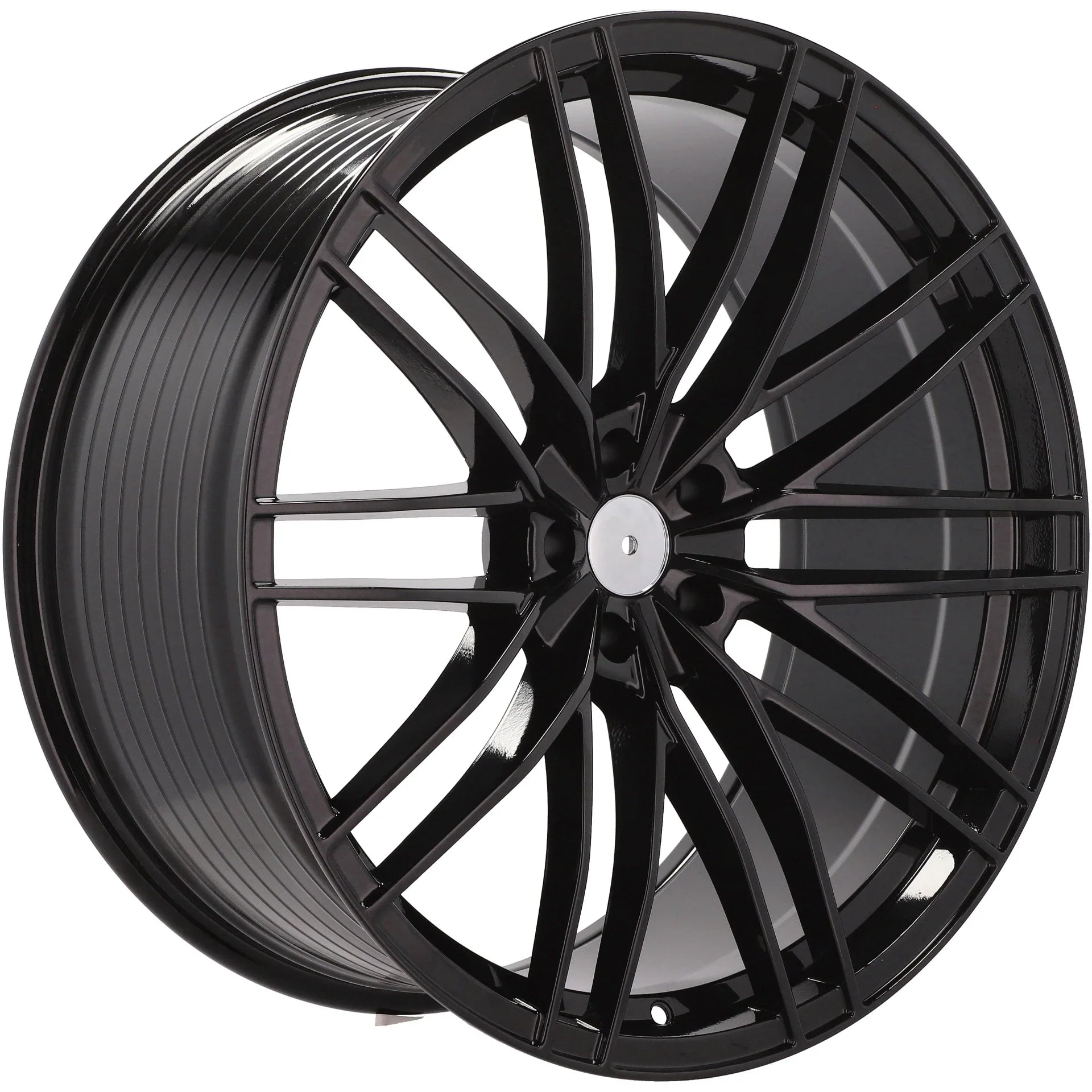 Alu kola pro Audi F1995 10x22 5x112 ET21 66.6 Black | Wheelsup.cz