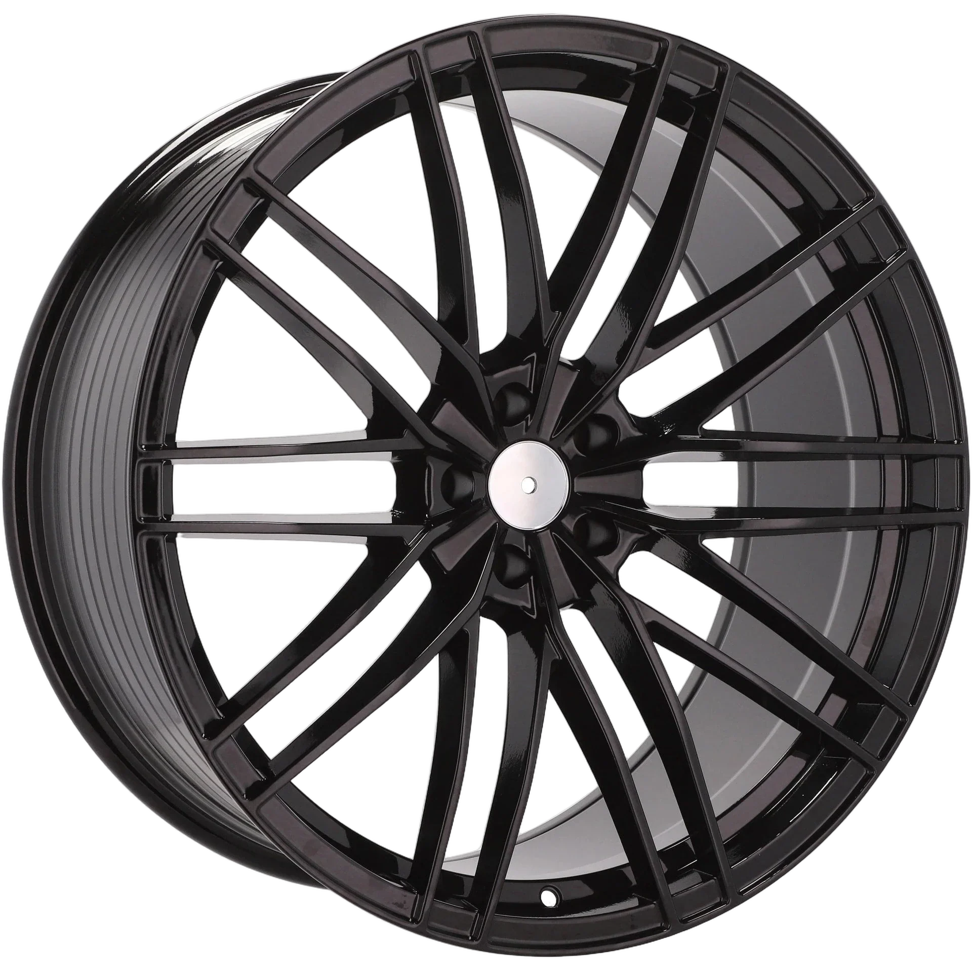 Alu kola pro Audi F1995 10x22 5x112 ET21 66.6 Black | Wheelsup.cz