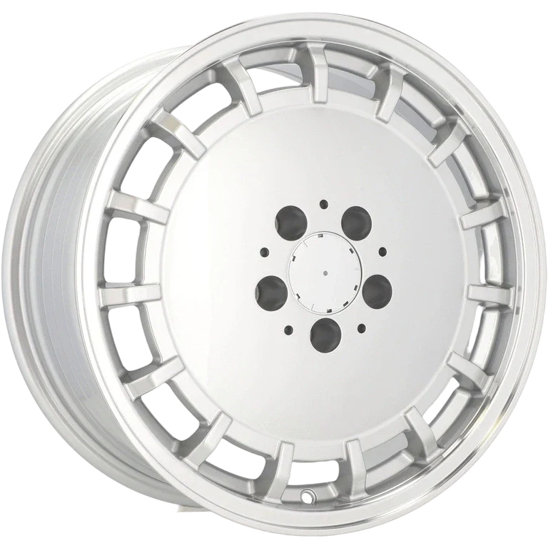 Alu kola pro Mercedes F3029 8x17 5x112 ET35 66.6 Silver & Polished Lip | Wheelsup.cz